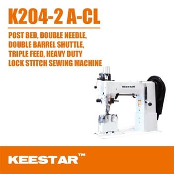 Keestar 204_2 A_CL double needle sewing machine
